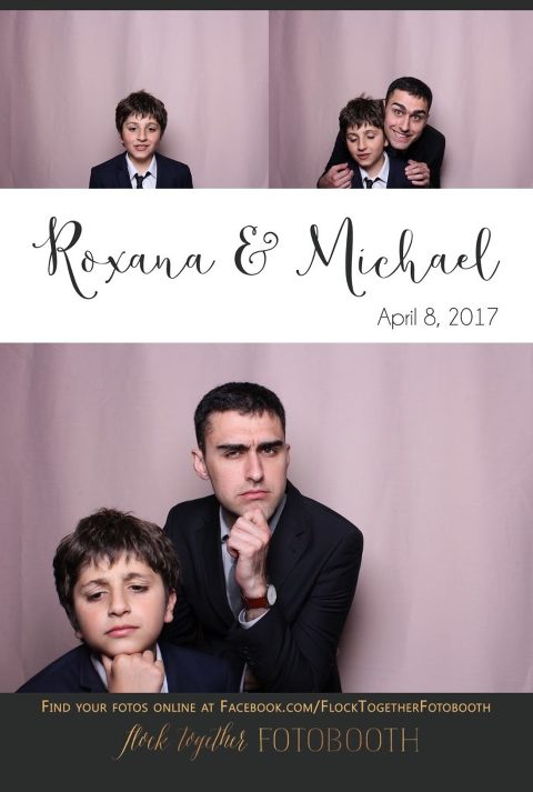 blush photo booth backdrop
