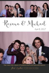 blush photo booth backdrop