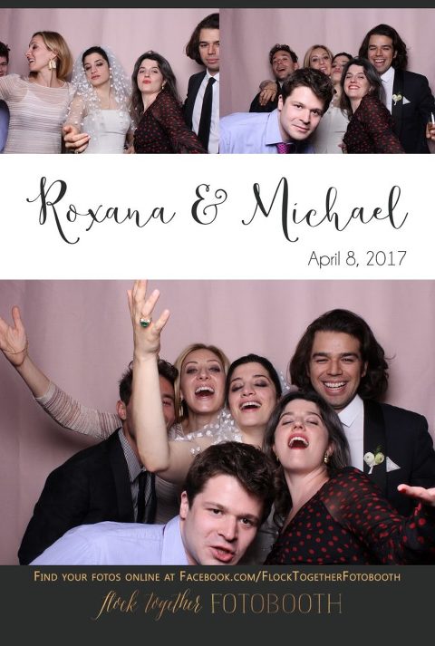 blush photo booth backdrop