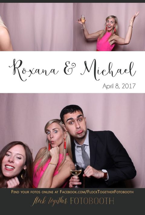 blush photo booth backdrop