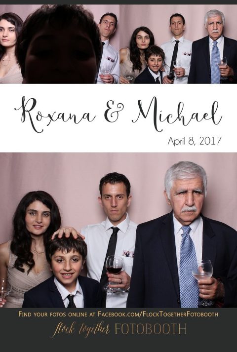 blush photo booth backdrop