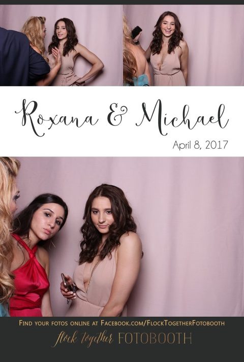 blush photo booth backdrop