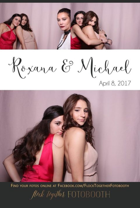 blush photo booth backdrop