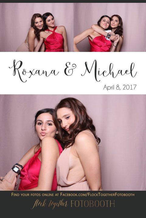 blush photo booth backdrop