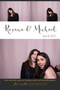 blush photo booth backdrop