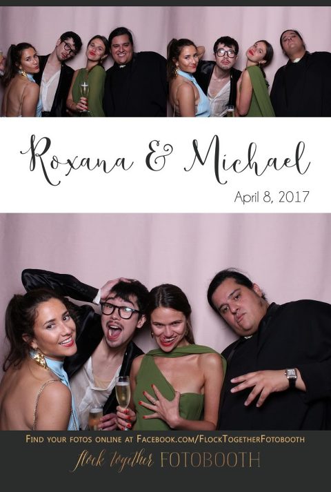 blush photo booth backdrop