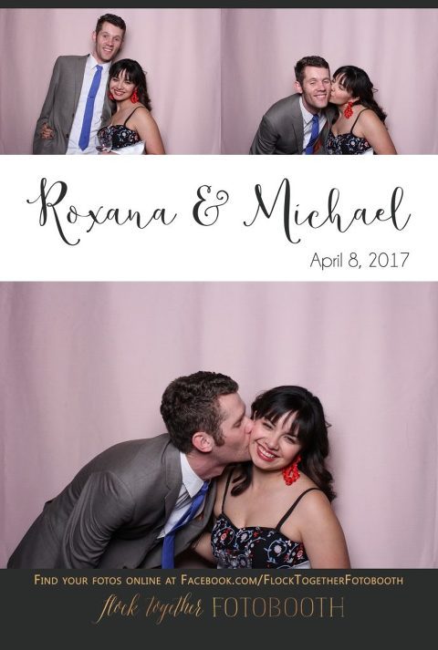 blush photo booth backdrop