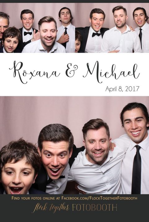 blush photo booth backdrop
