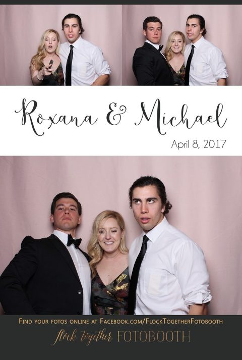 blush photo booth backdrop