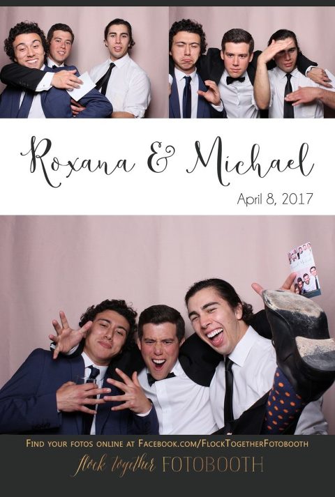 blush photo booth backdrop