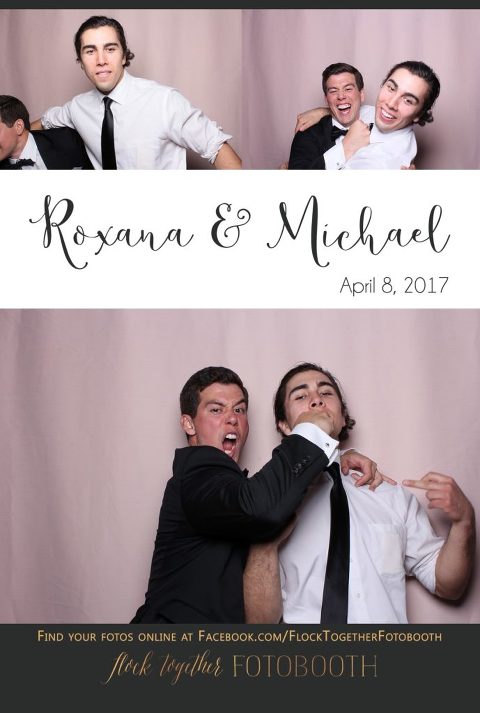 blush photo booth backdrop
