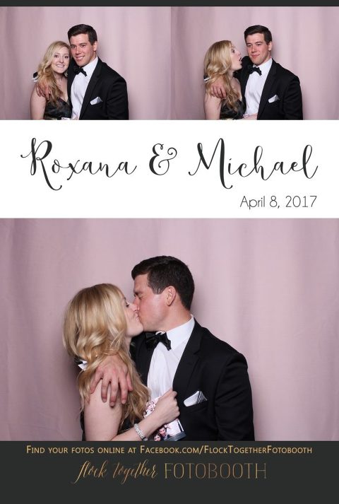 blush photo booth backdrop