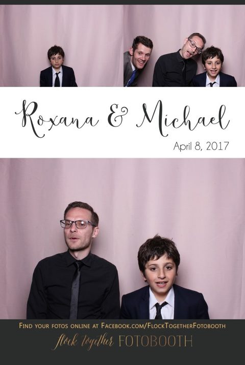 blush photo booth backdrop