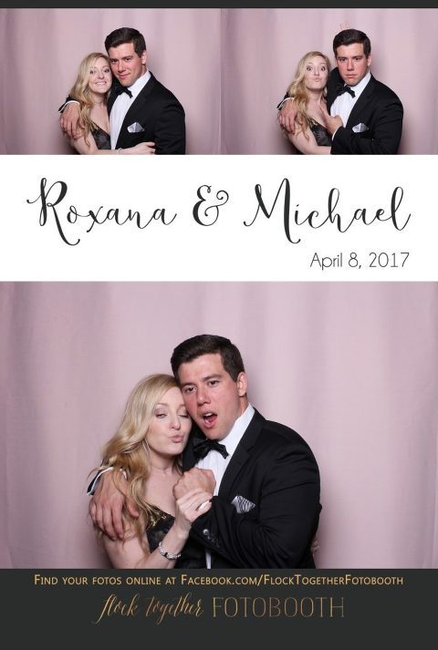 blush photo booth backdrop