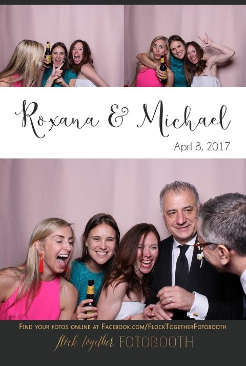 blush photo booth backdrop