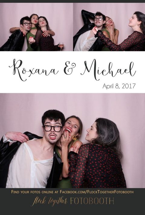 blush photo booth backdrop