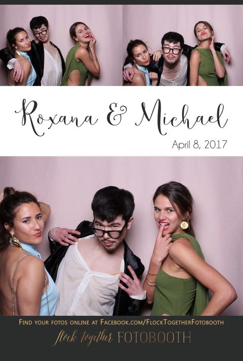 blush photo booth backdrop