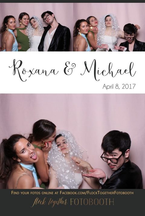 blush photo booth backdrop