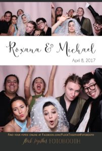 blush photo booth backdrop