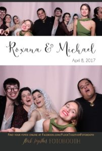 blush photo booth backdrop