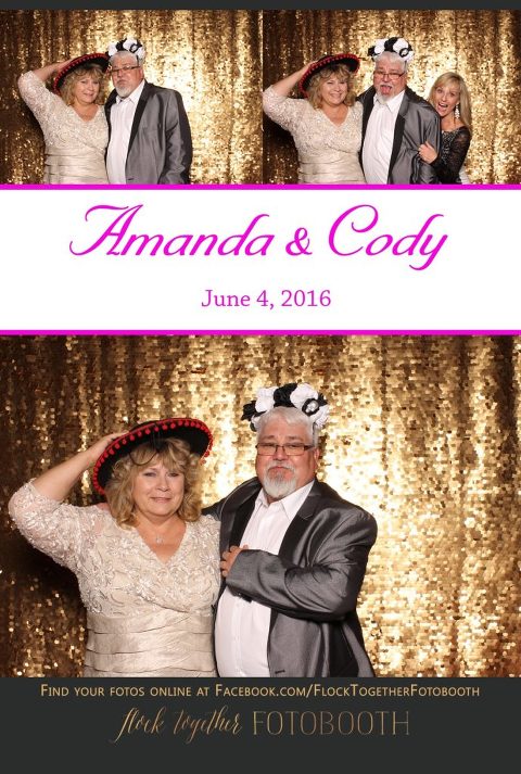 Photo booth at The Laurel in Grapevine, Texas