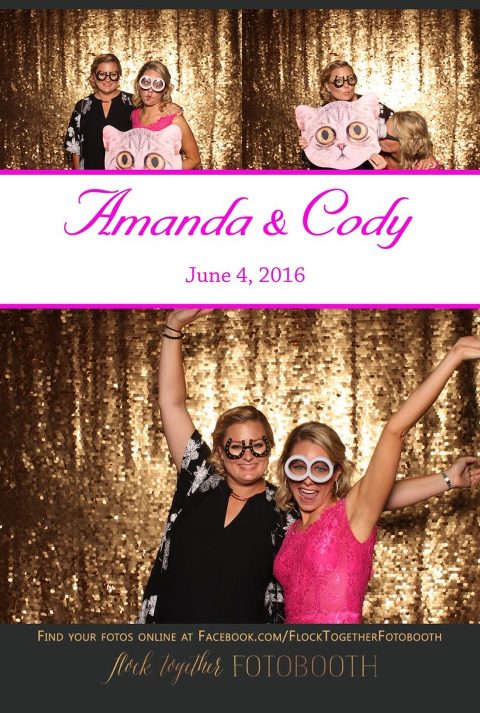 Photo booth at The Laurel in Grapevine, Texas