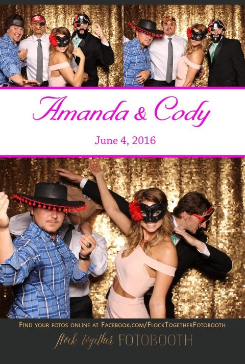 Photo booth at The Laurel in Grapevine, Texas