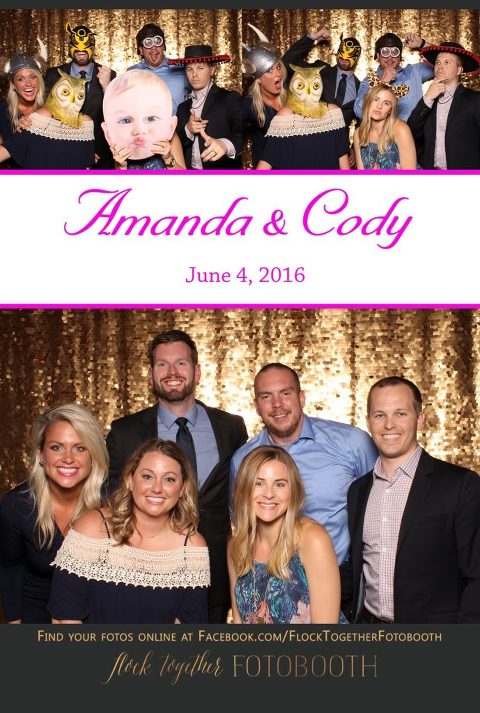 Photo booth at The Laurel in Grapevine, Texas