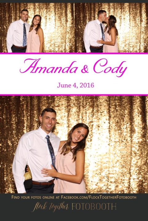 Photo booth at The Laurel in Grapevine, Texas