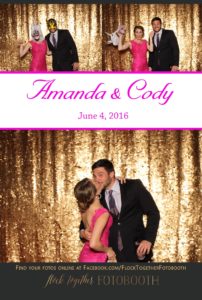 Photo booth at The Laurel in Grapevine, Texas