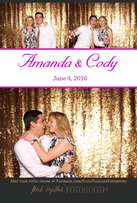 Photo booth at The Laurel in Grapevine, Texas