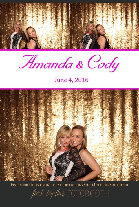 Photo booth at The Laurel in Grapevine, Texas