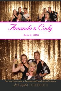 Photo booth at The Laurel in Grapevine, Texas