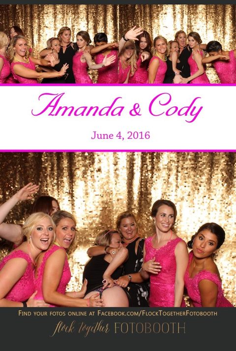 Photo booth at The Laurel in Grapevine, Texas