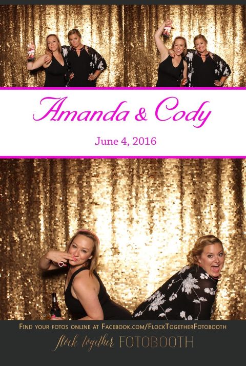 Photo booth at The Laurel in Grapevine, Texas