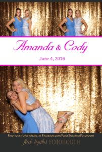 Photo booth at The Laurel in Grapevine, Texas