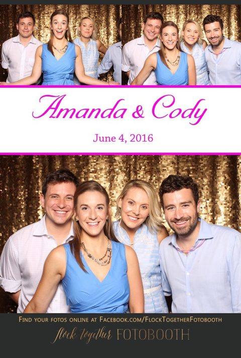 Photo booth at The Laurel in Grapevine, Texas