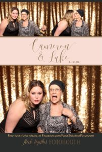 Photo Booth at the Fashion Industry Gallery in Dallas, Texas