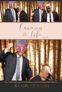 Photo Booth at the Fashion Industry Gallery in Dallas, Texas