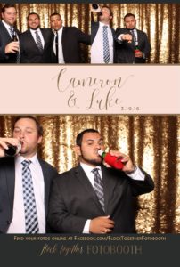 Photo Booth at the Fashion Industry Gallery in Dallas, Texas