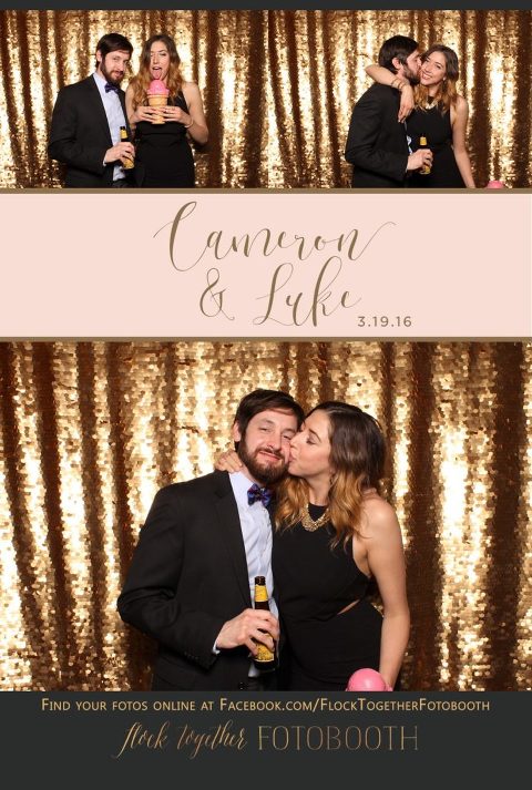 Photo Booth at the Fashion Industry Gallery in Dallas, Texas