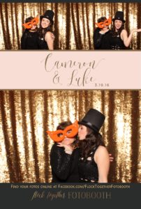 Photo Booth at the Fashion Industry Gallery in Dallas, Texas