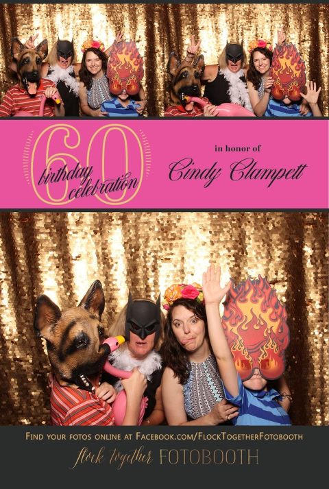 Photo booth at Hilton Lincoln Center in Dallas