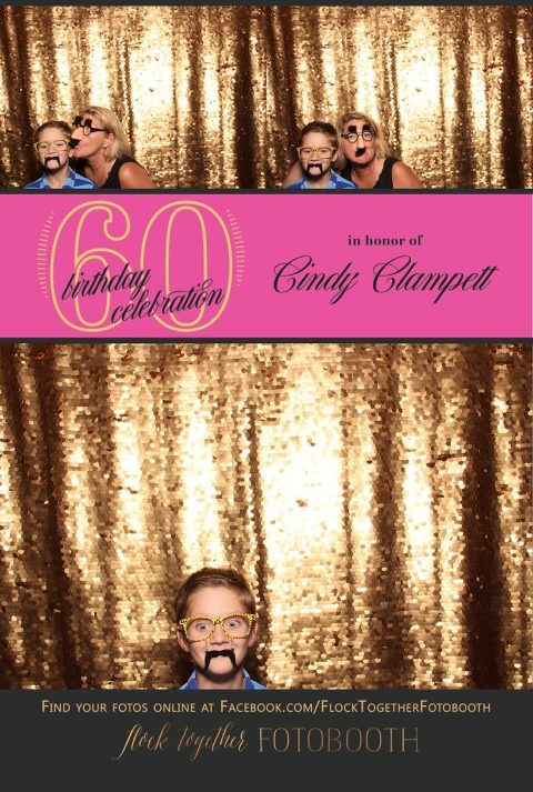 Photo booth at Hilton Lincoln Center in Dallas