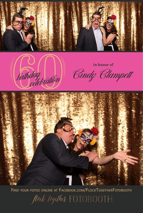Photo booth at Hilton Lincoln Center in Dallas