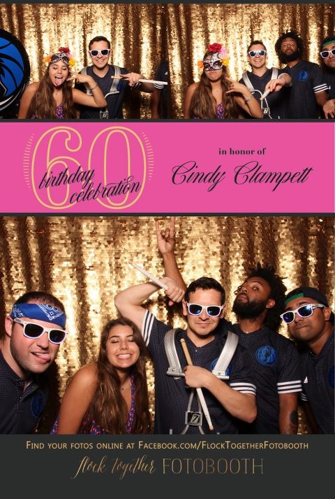 Photo booth at Hilton Lincoln Center in Dallas
