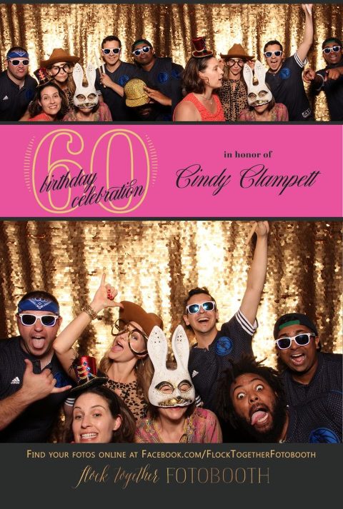 Photo booth at Hilton Lincoln Center in Dallas