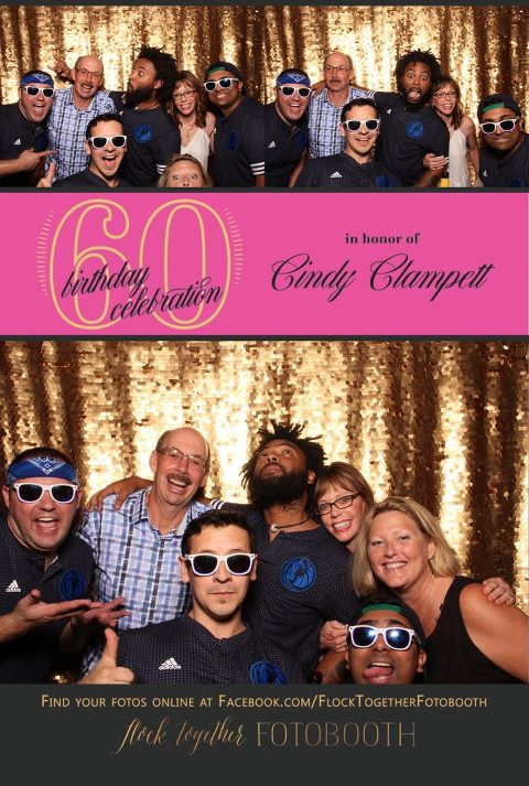 Photo booth at Hilton Lincoln Center in Dallas