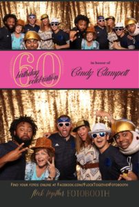 Photo booth at Hilton Lincoln Center in Dallas