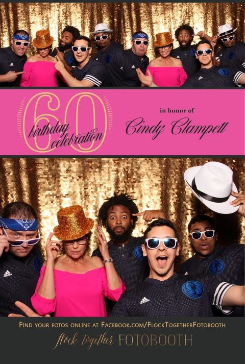 Photo booth at Hilton Lincoln Center in Dallas